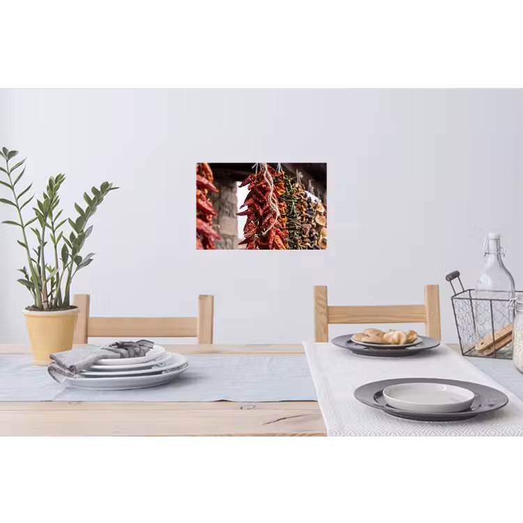 Muursticker - Rode pepers - Eten — 3