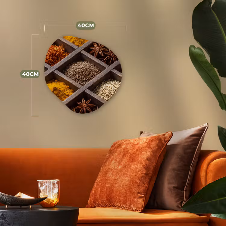 Organisch schilderij - Forex - Kruiden - Houten - Eten — 4