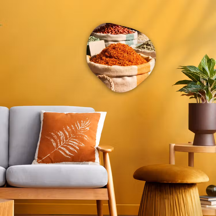 Organisch schilderij - Forex - Kruiden - Markt - Kleurrijk — 3
