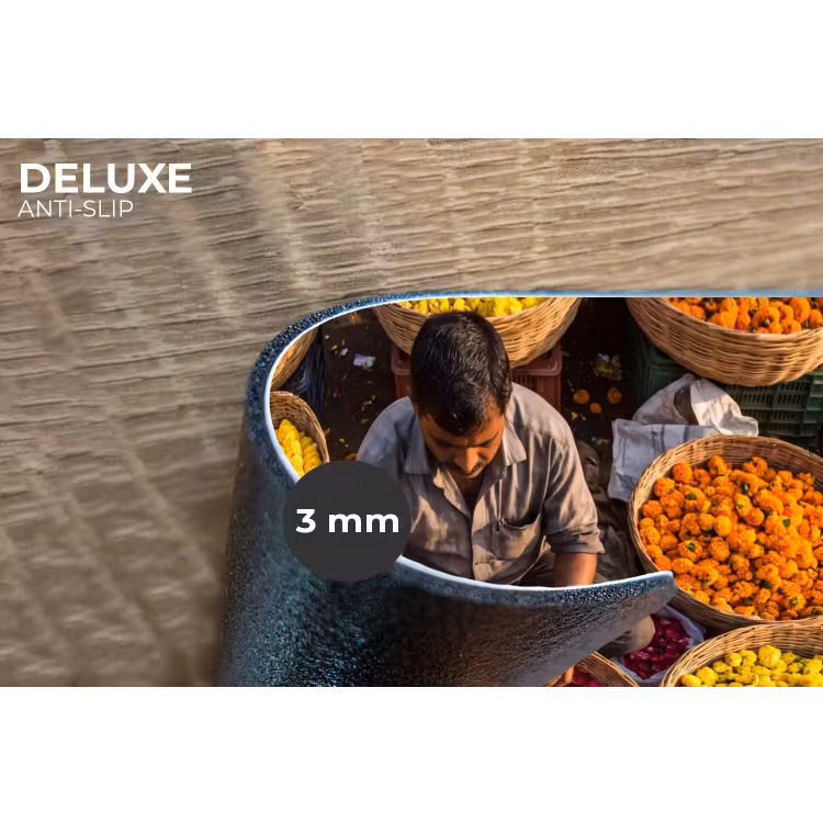 Placemat - 6 stuks - Bloemen - Markt - Kleurrijk — 4