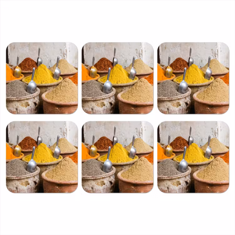 Onderzetter - Kruiden - Potten - Oosters — 1