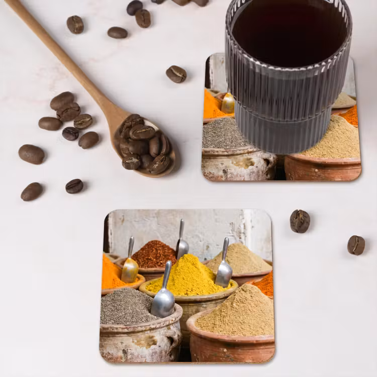 Onderzetter - Kruiden - Potten - Oosters — 4