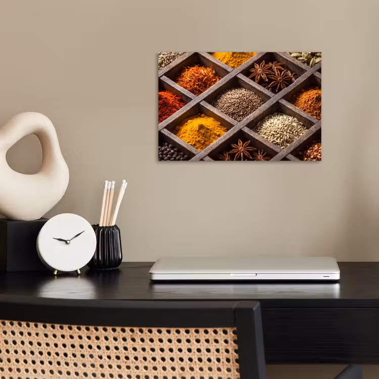 Poster - Kruiden - Houten - Eten — 2