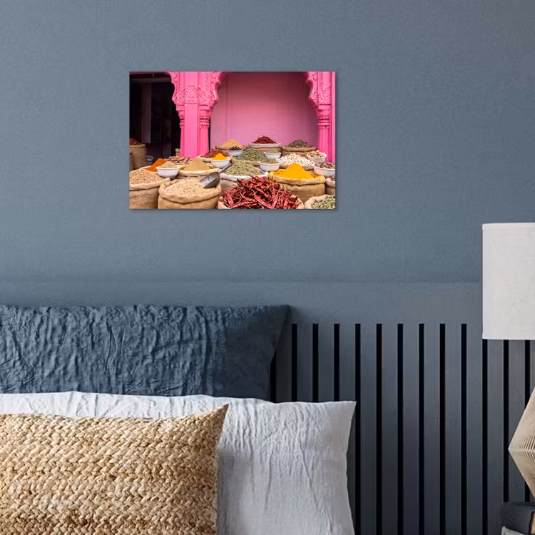 Poster - Kruiden - Markt - Roze — 3