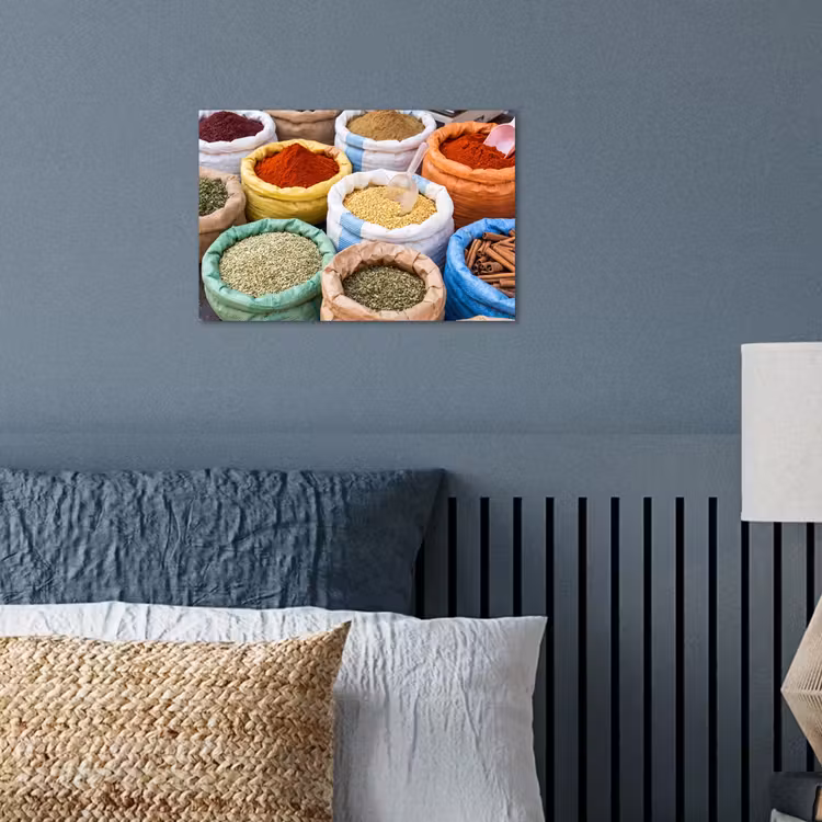 Poster - Kruiden - Zakken - Markt — 3