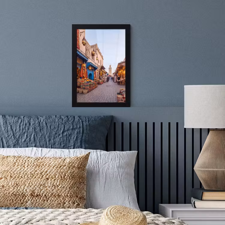 Poster met lijst - Markt - Oosters - Kleurrijk — 3