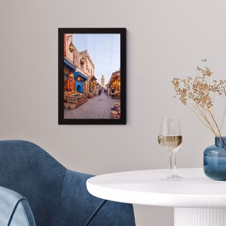 Poster met lijst - Markt - Oosters - Kleurrijk — 4