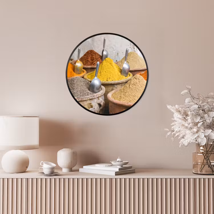 Ronde fotolijst - Kruiden - Potten - Oosters — 5