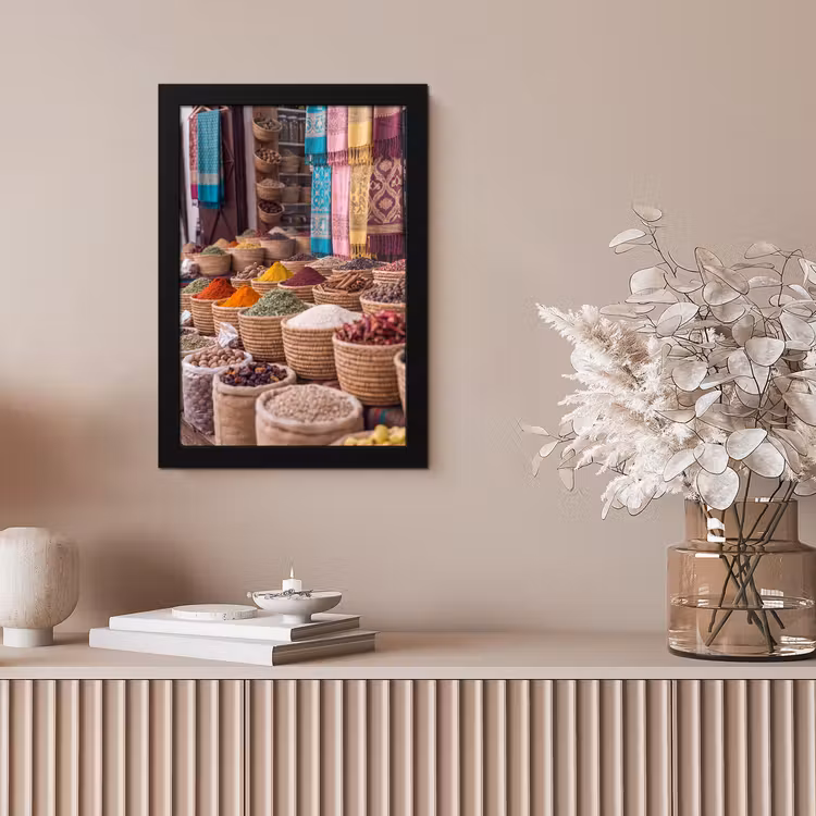 Poster met lijst - Kruiden - Manden - Oosters — 5