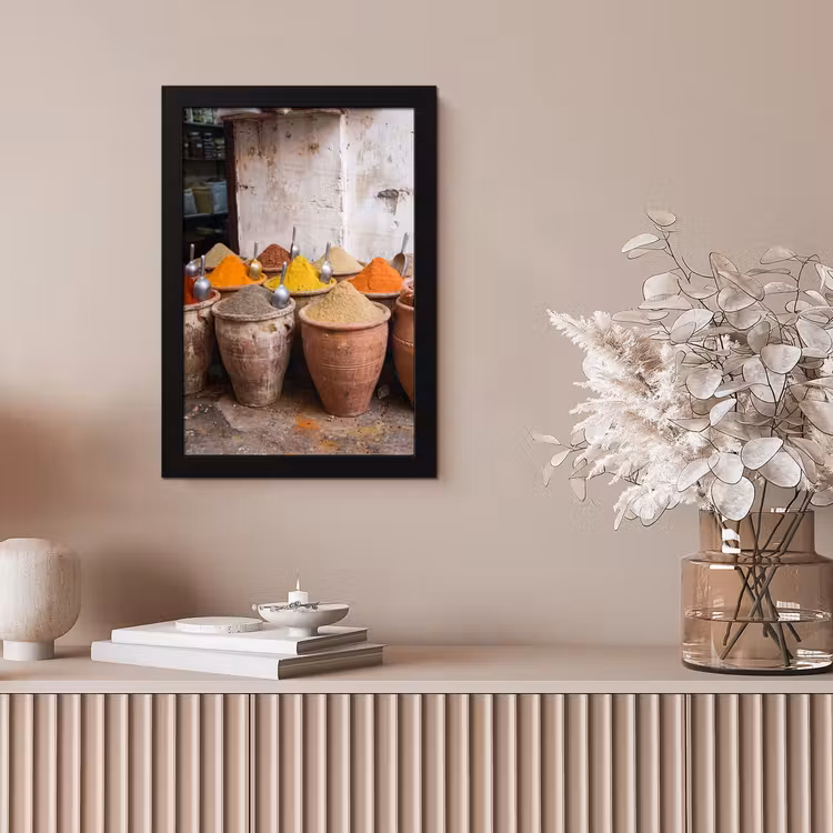 Poster met lijst - Kruiden - Potten - Oosters — 5
