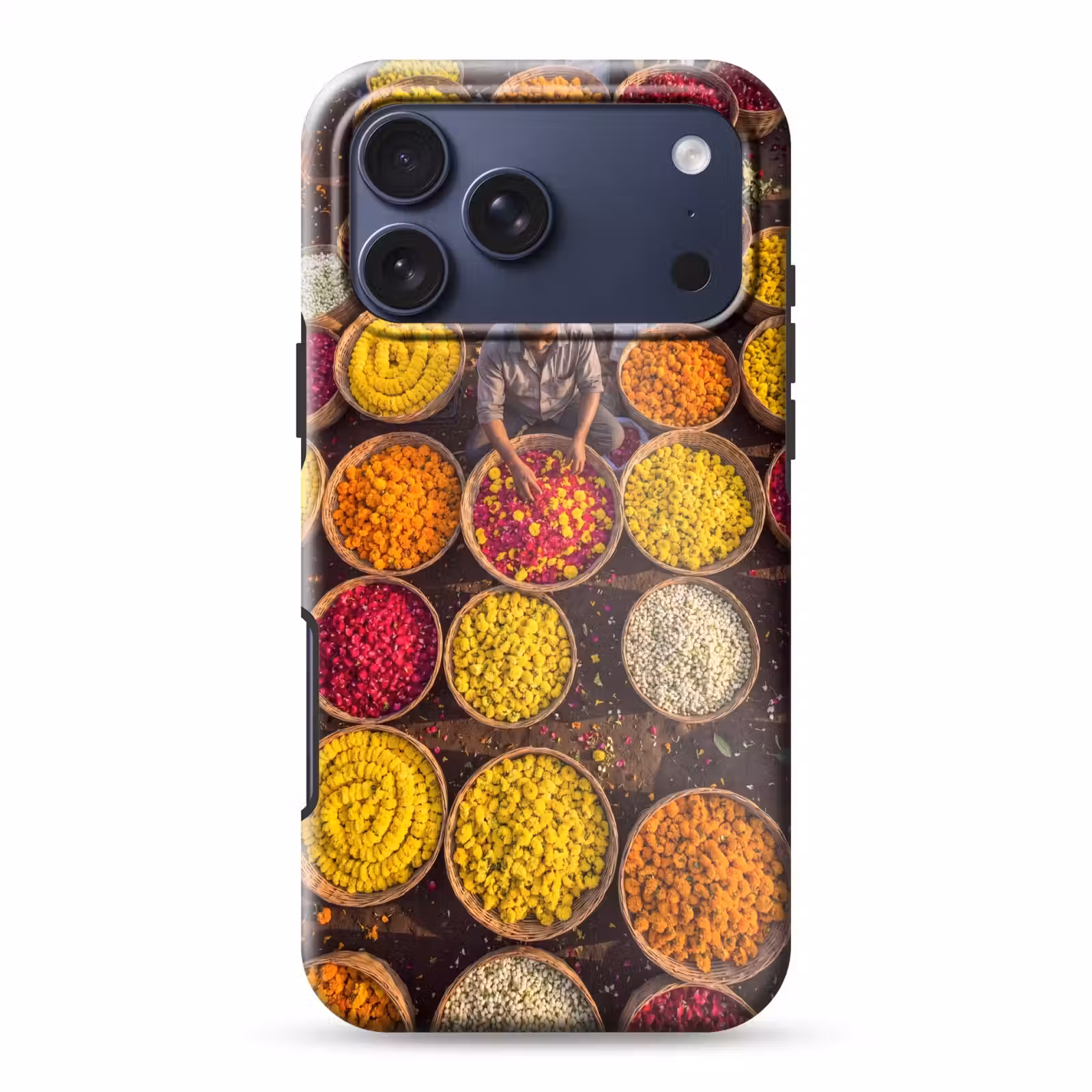 Telefoonhoesje Toughcase - Bloemen - Markt - Kleurrijk — 1