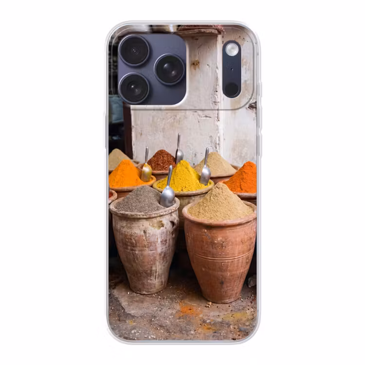 Telefoonhoesje Softcase - Kruiden - Potten - Oosters — 1