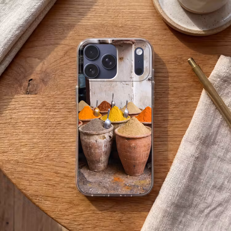 Telefoonhoesje Softcase - Kruiden - Potten - Oosters — 2