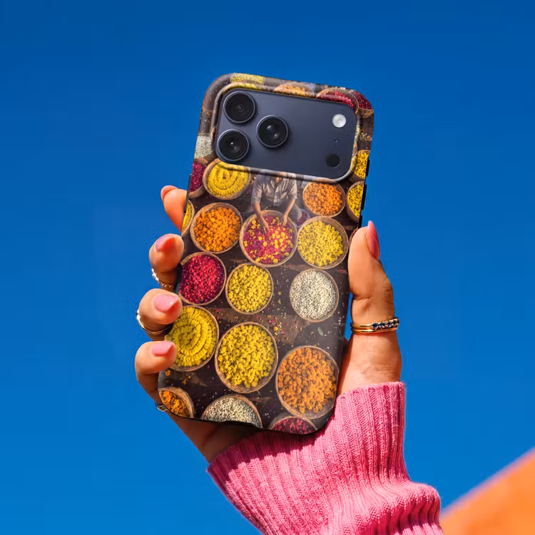 Telefoonhoesje Toughcase - Bloemen - Markt - Kleurrijk — 2