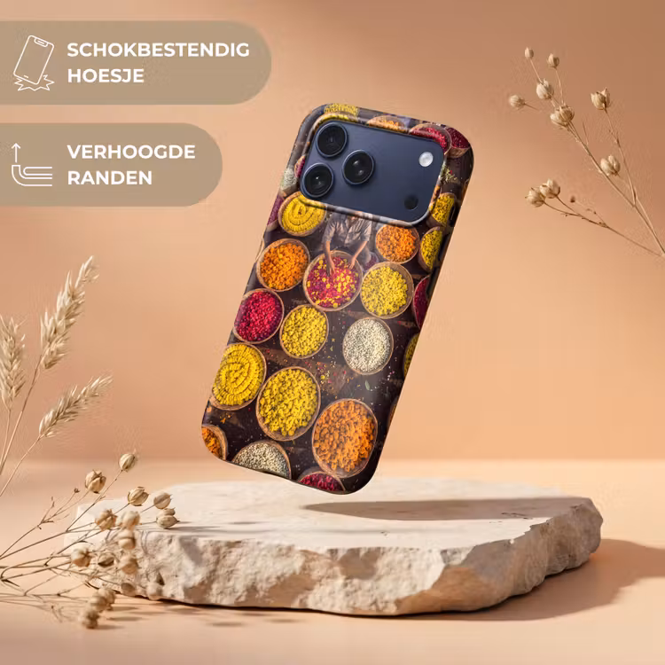 Telefoonhoesje Toughcase - Bloemen - Markt - Kleurrijk — 5