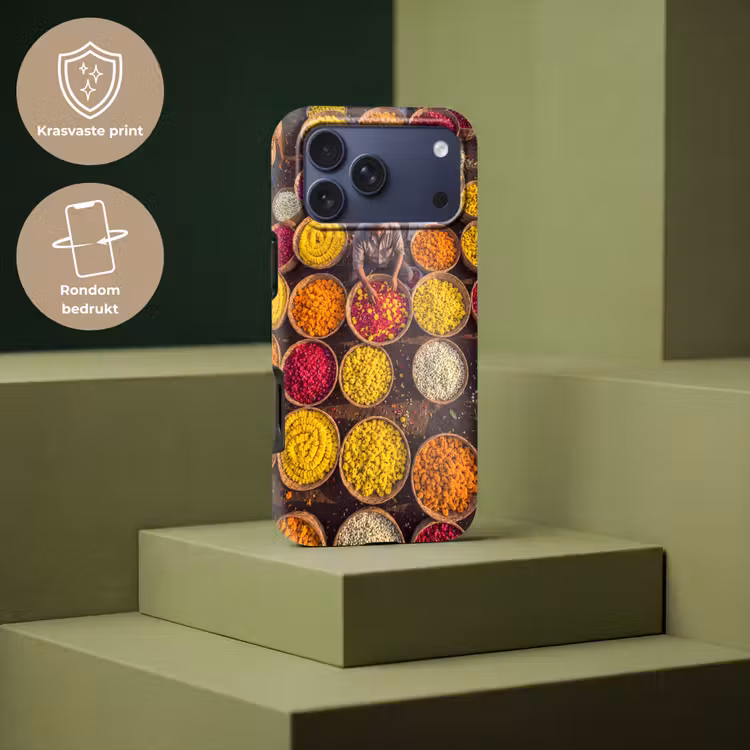 Telefoonhoesje Toughcase - Bloemen - Markt - Kleurrijk — 7