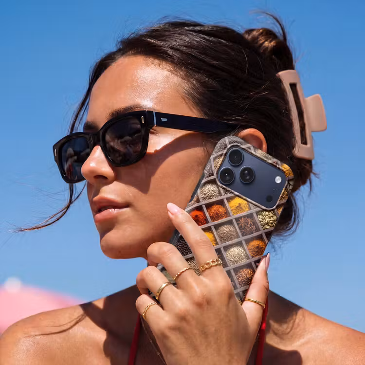 Telefoonhoesje Toughcase - Kruiden - Houten - Eten — 6