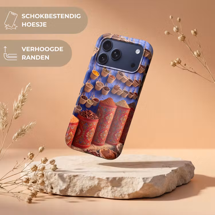 Telefoonhoesje Toughcase - Kruiden - Manden - Markt — 5