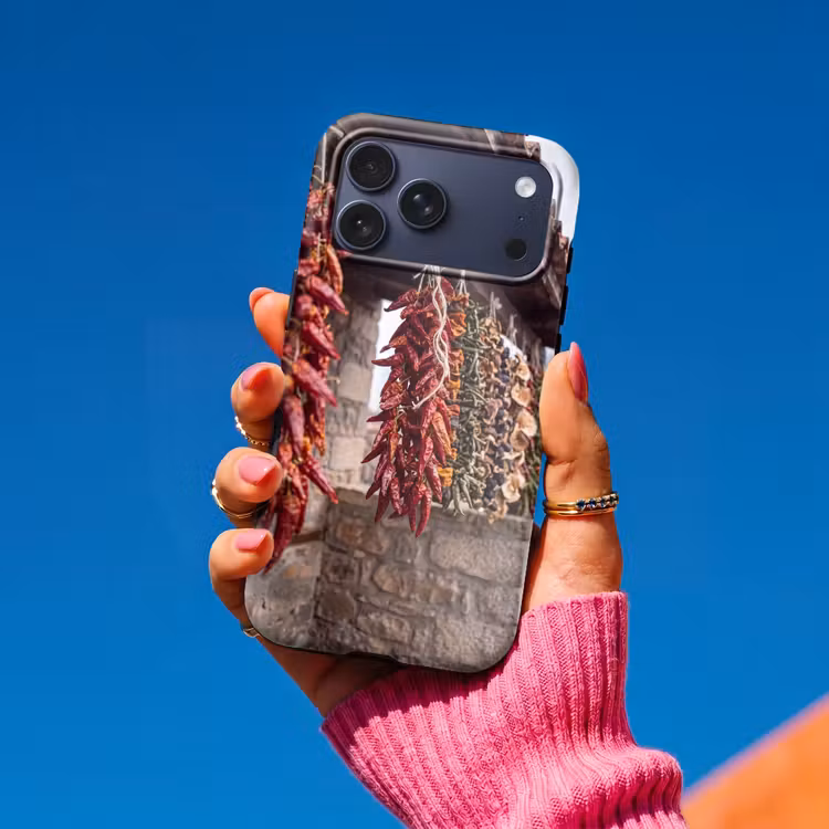 Telefoonhoesje Toughcase - Rode pepers - Eten — 2