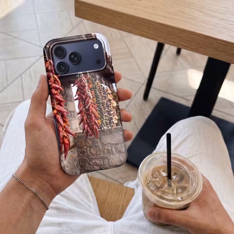 Telefoonhoesje Toughcase - Rode pepers - Eten — 4