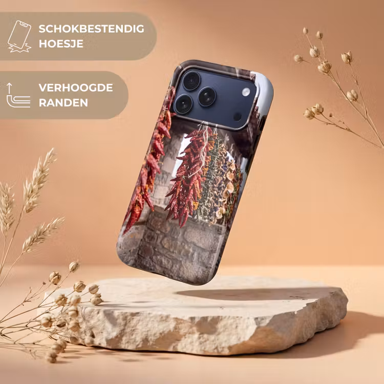 Telefoonhoesje Toughcase - Rode pepers - Eten — 5