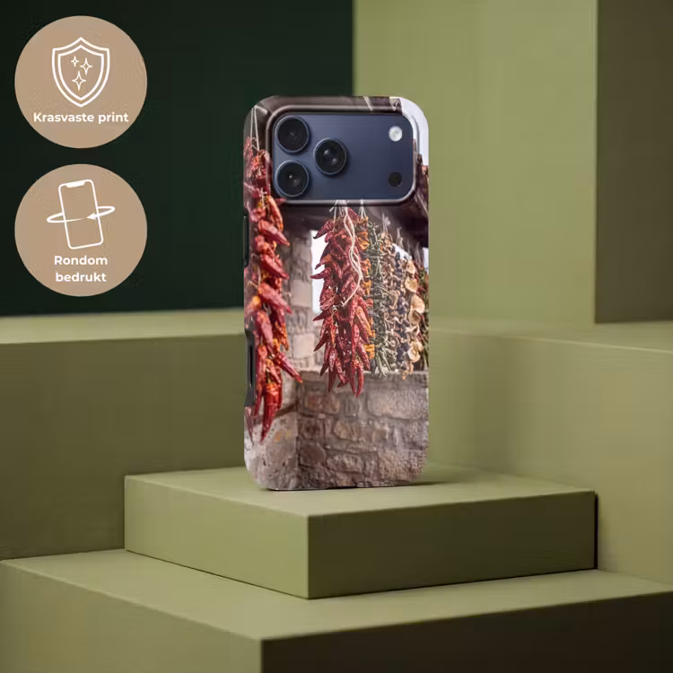 Telefoonhoesje Toughcase - Rode pepers - Eten — 7