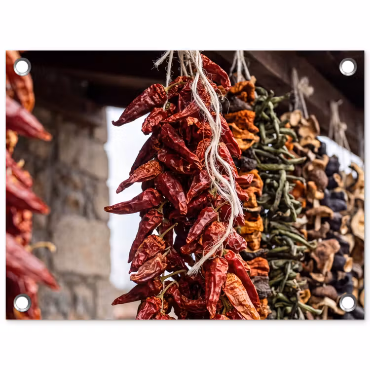 Tuinposter - Rode pepers - Eten — 1