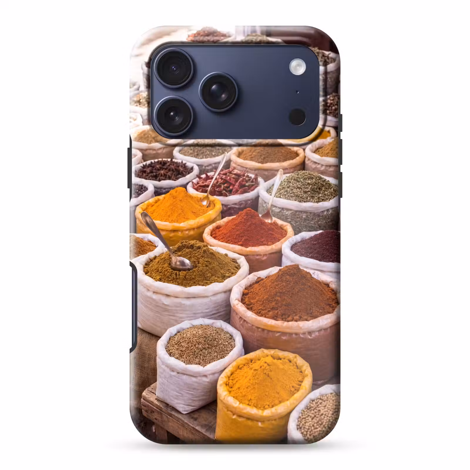 Telefoonhoesje Toughcase - Kruiden - Markt - Eten — 1