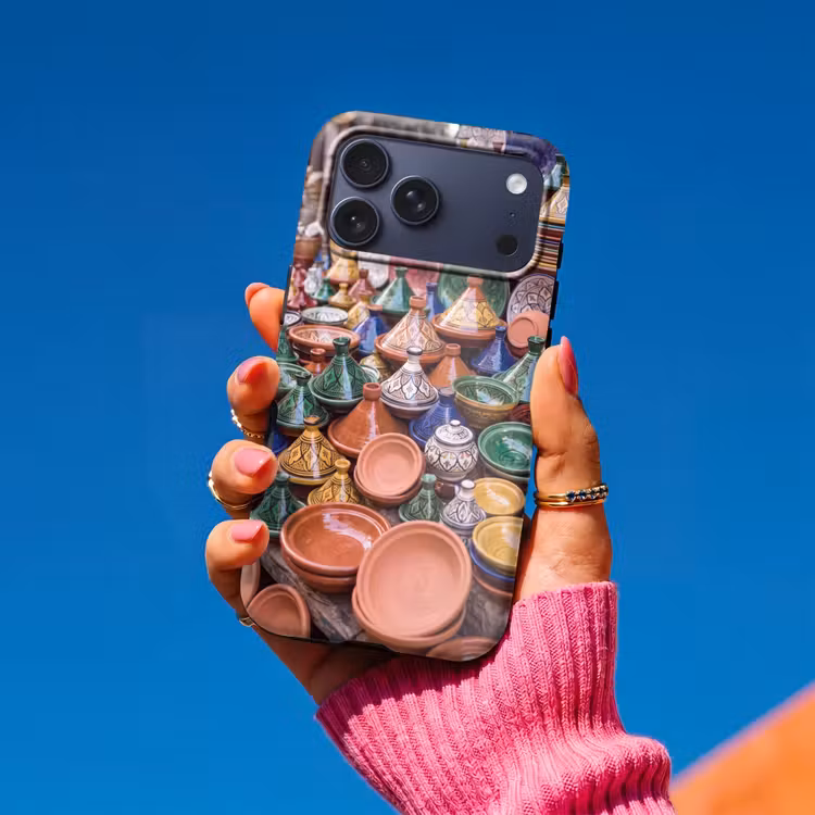 Telefoonhoesje Toughcase - Aardewerk - Kleurrijk - Patroon — 2