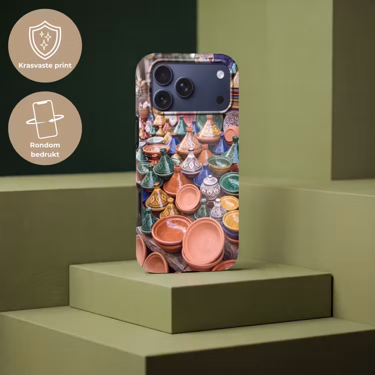 Telefoonhoesje Toughcase - Aardewerk - Kleurrijk - Patroon — 7