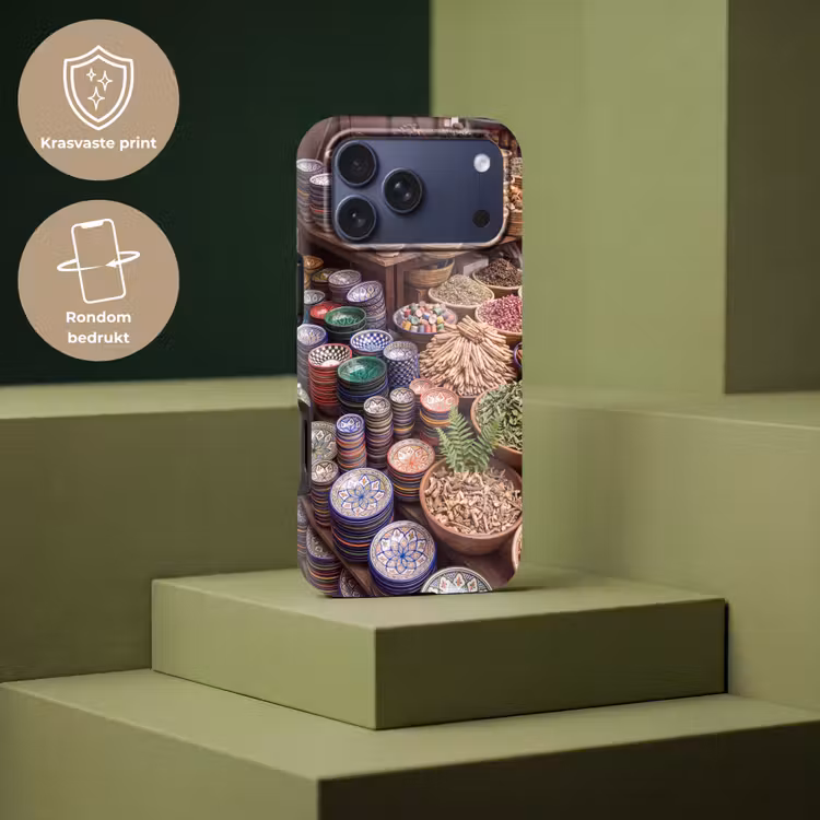 Telefoonhoesje Toughcase - Aardewerk - Oosters - Kleurrijk — 7