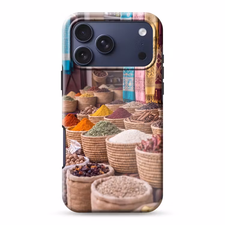 Telefoonhoesje Toughcase - Kruiden - Manden - Oosters — 1