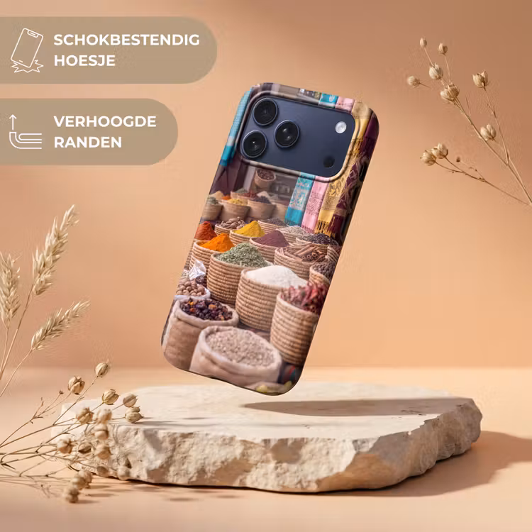 Telefoonhoesje Toughcase - Kruiden - Manden - Oosters — 5