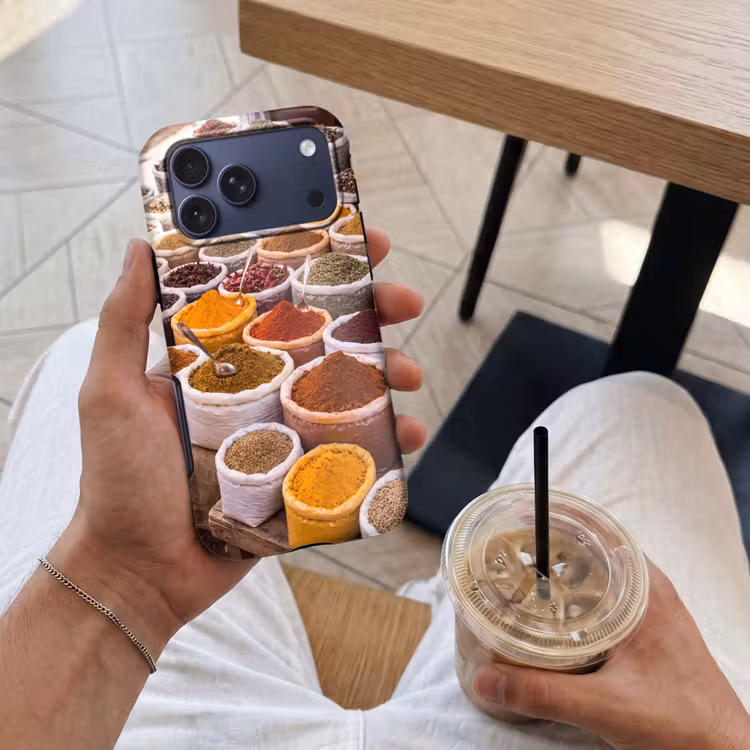 Telefoonhoesje Toughcase - Kruiden - Markt - Eten — 4