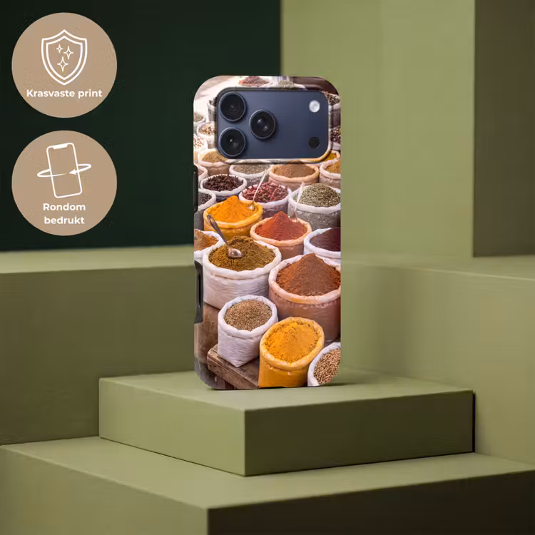 Telefoonhoesje Toughcase - Kruiden - Markt - Eten — 7