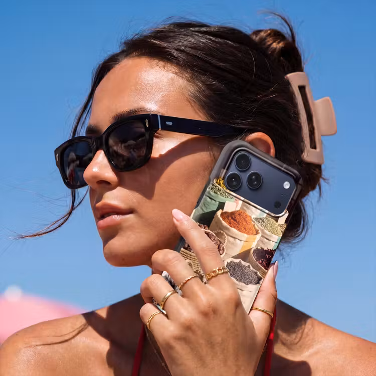 Telefoonhoesje Toughcase - Kruiden - Markt - Kleurrijk — 6