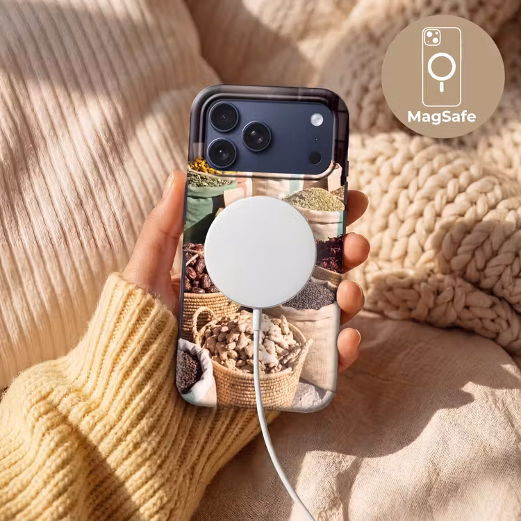 Telefoonhoesje Toughcase - Kruiden - Markt - Kleurrijk — 8