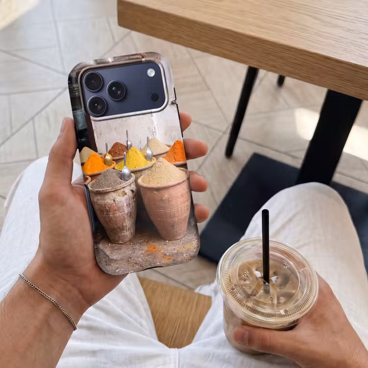 Telefoonhoesje Toughcase - Kruiden - Potten - Oosters — 4