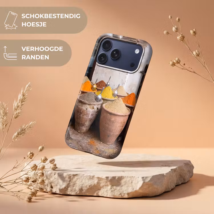 Telefoonhoesje Toughcase - Kruiden - Potten - Oosters — 5