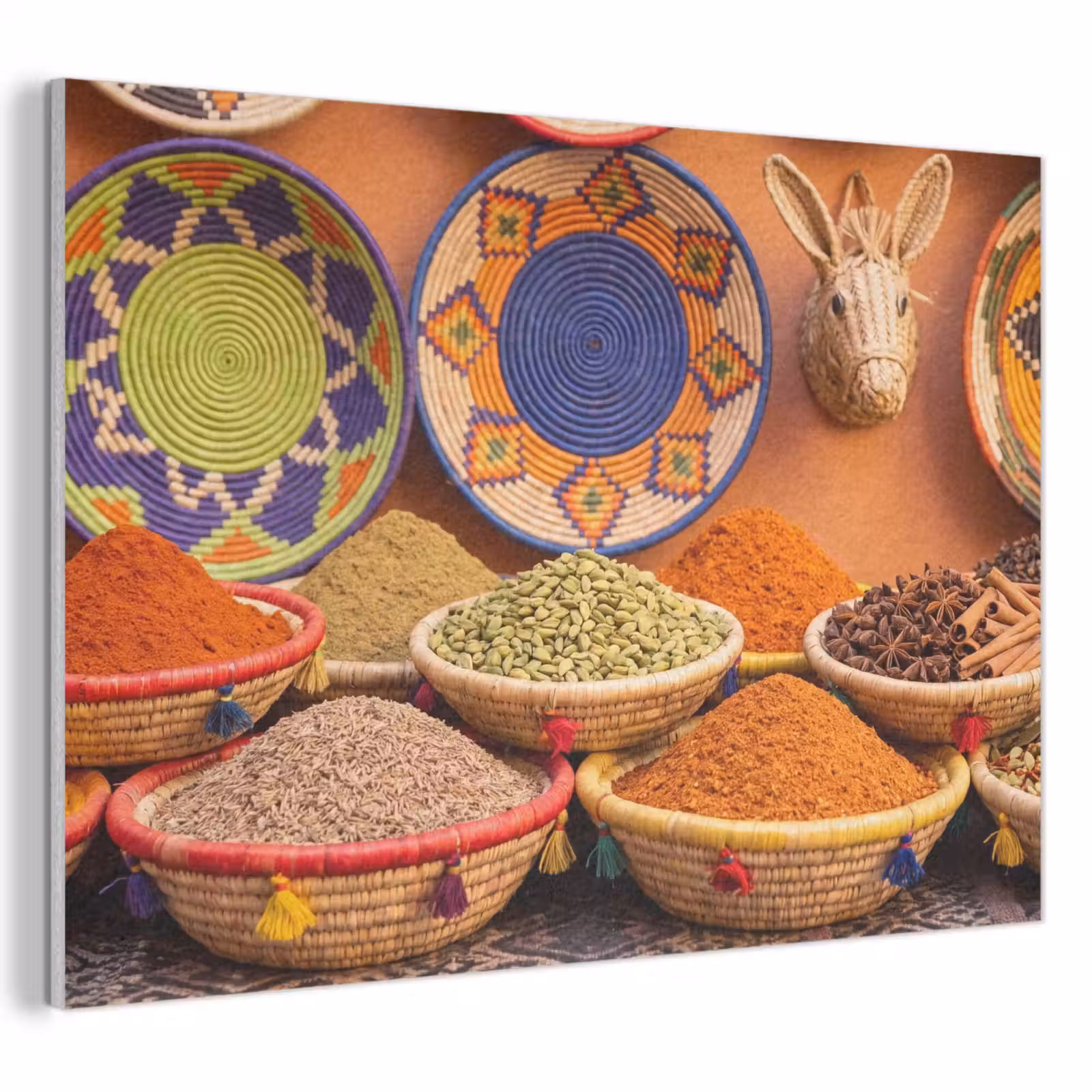Akoestisch schilderij - Eten - Kleurrijk - Cultuur — 1