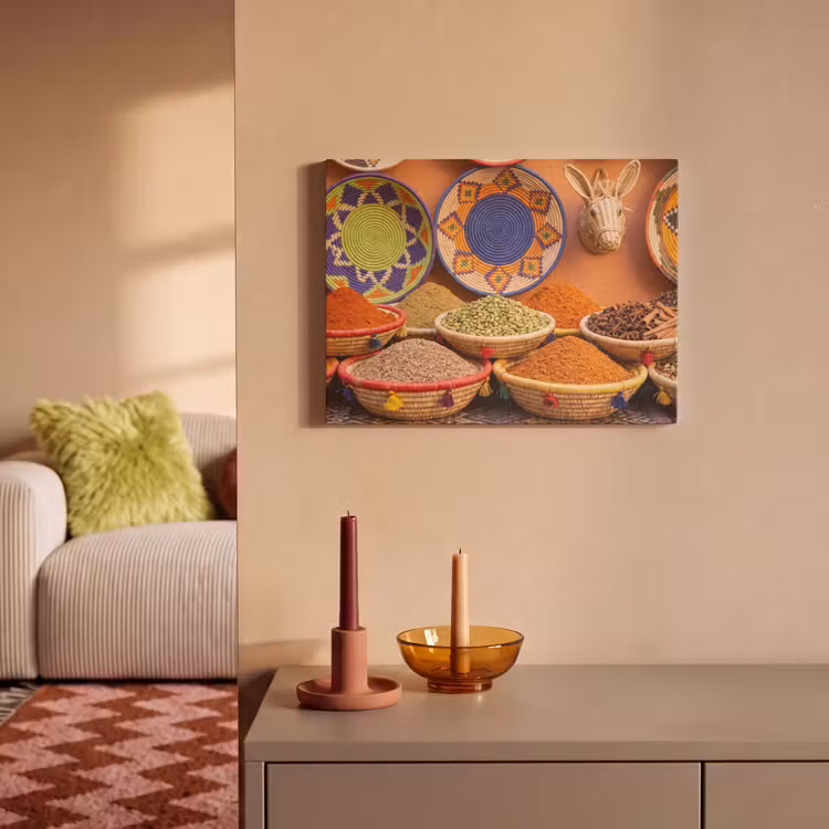 Akoestisch schilderij - Eten - Kleurrijk - Cultuur — 2