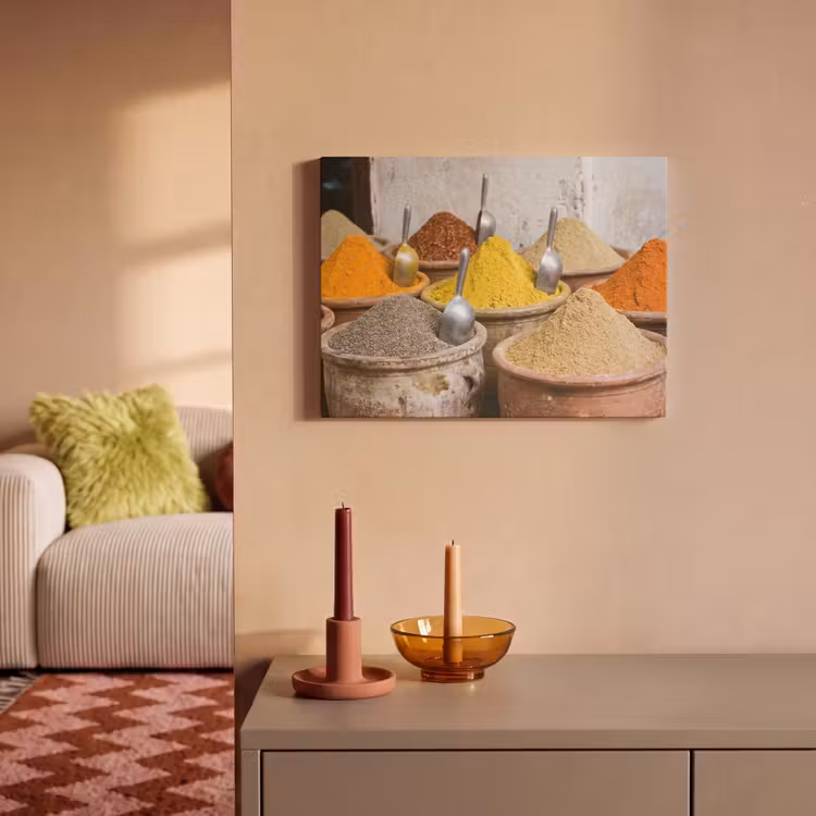 Akoestisch schilderij - Kruiden - Potten - Oosters — 2
