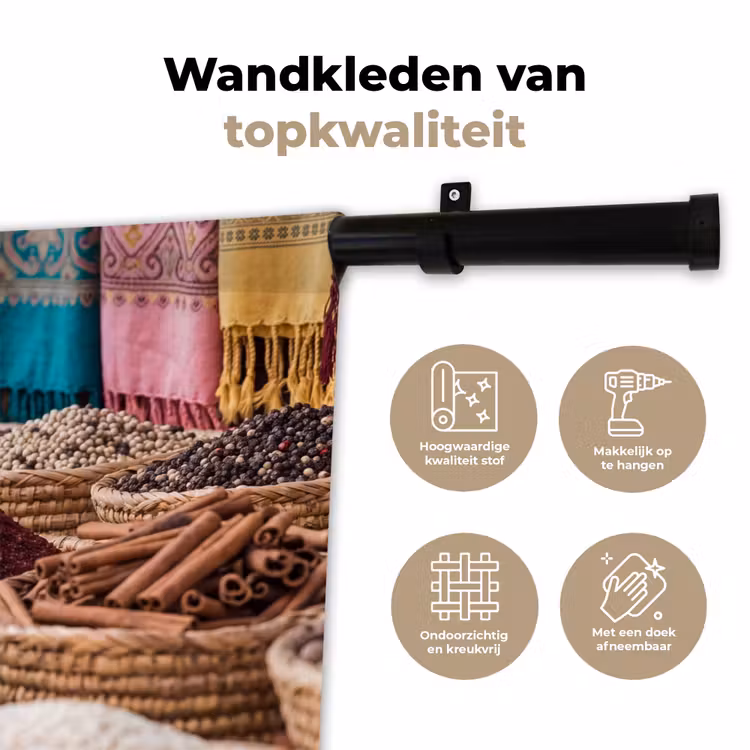 Wandkleed - Kruiden - Manden - Oosters — 3