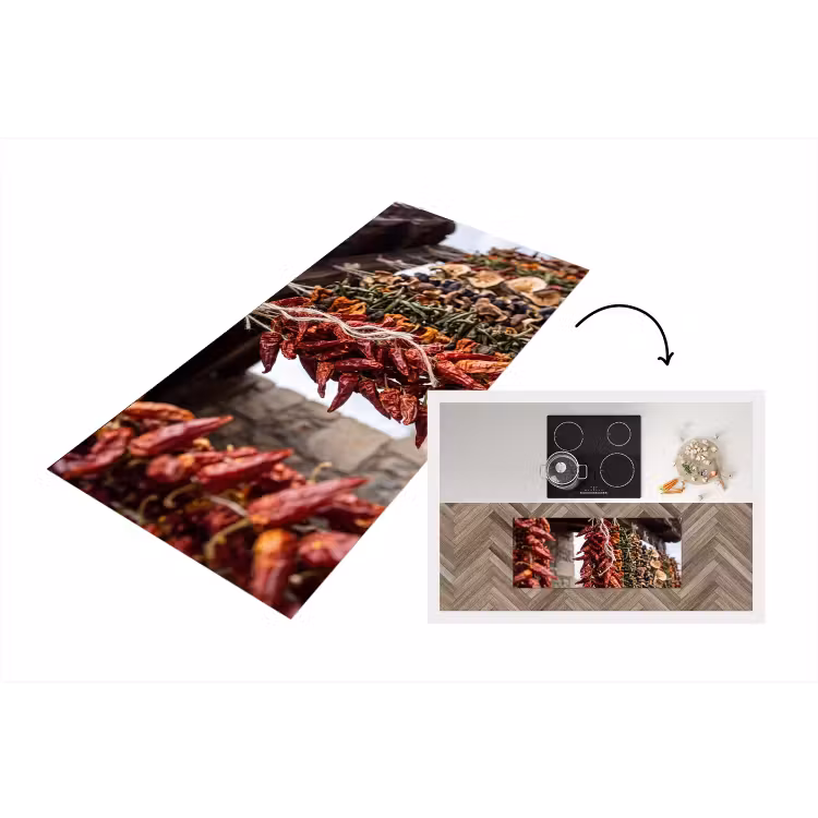 Keukenloper - Rode pepers - Eten — 1