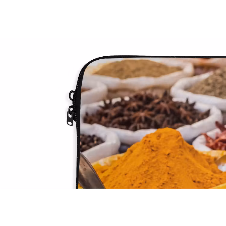 Laptophoes - Kruiden - Markt - Eten — 5