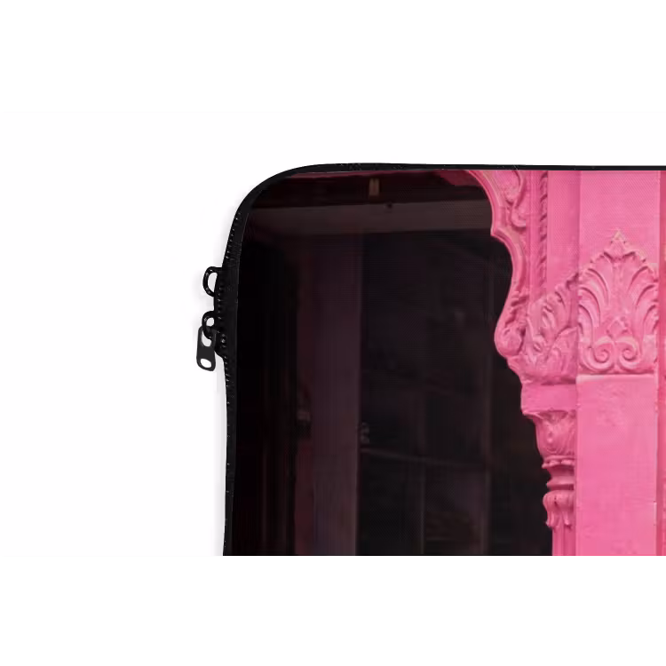 Laptophoes - Kruiden - Markt - Roze — 5