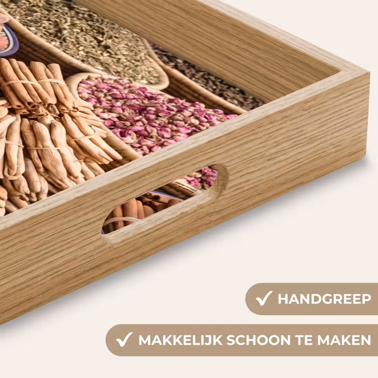 Dienblad - Aardewerk - Oosters - Kleurrijk — 5