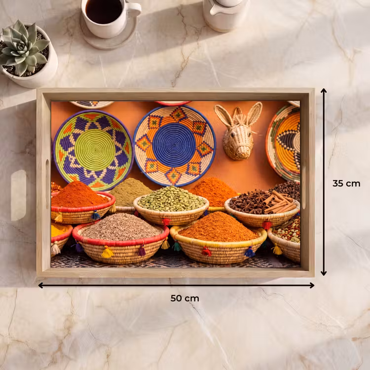 Dienblad - Eten - Kleurrijk - Cultuur — 9