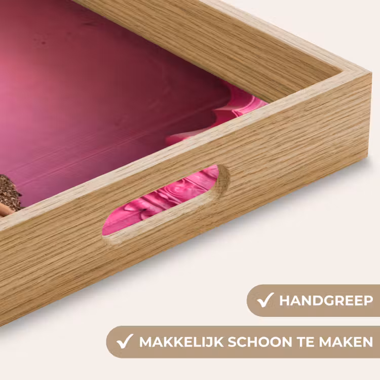 Dienblad - Kruiden - Markt - Roze — 5