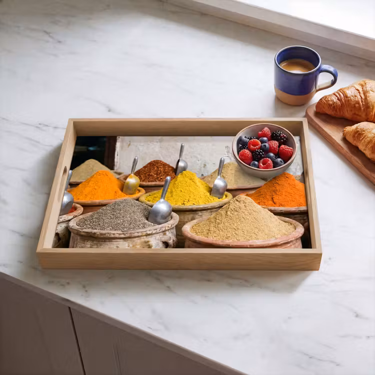 Dienblad - Kruiden - Potten - Oosters — 4